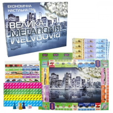 настільна гра "Велика Мегаполія" в кор. 38х29х4см. Strateg  515  (10)