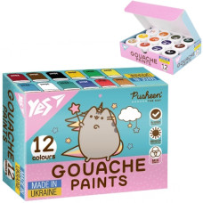 гуаш Yes Pusheen 12кол.х20мл.  230402  (12)