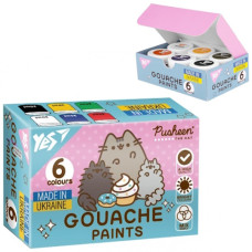гуаш Yes Pusheen  6кол.х20мл.  230400  (24)