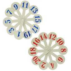 віяло цифр пластмасове 0001 (200)