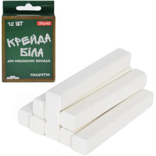 крейда біла 1 Вересня  12шт. квадр. 400062  (96)