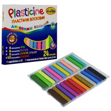 пластилін Class "Чисті руки" ЕСО прямокутний 24кол./400гр.  7655С  (30)