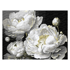 картина за номер. Ідейка 30х40см. "Бездоганна краса" з фарбами металік  КНО3298