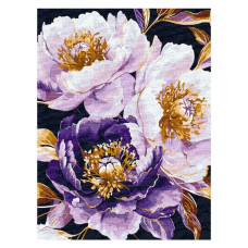 картина за номер. Ідейка 30х40см. "Пурпурова чарівність" з фарбами металік  КНО3308