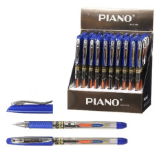 ручка Piano РТ-275 "Horizon" кульк. масл. синя  (50/2400)