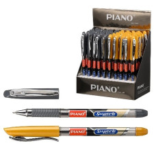 ручка Piano РТ-277 "Supeb" кульк. масл. синя  (50/2400)