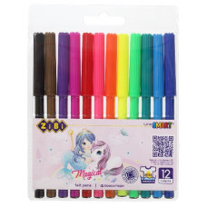 фломастери Zibi 12кол. Smart Line Магія  ZB.2813  (24/144)