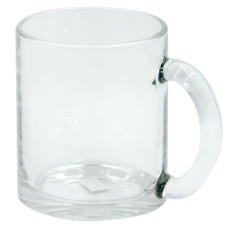 кружка чайная 300мл. прозрачная  04с1208