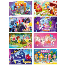 альбом Fresh на скобі 12арк./100гр. з перфорацією  FR-1312  (40/160)