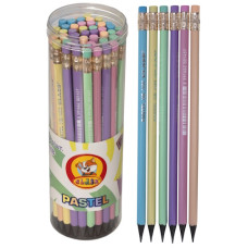 олівець чорнографітний Class Pastel трикутний з гумкою в тубі  145С  (48/288/1728)