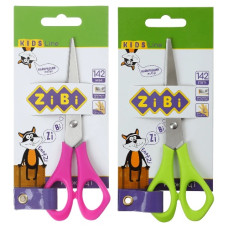 ножиці Zibi дитячі для шульги 142мм. на бліст.  ZB.5002  (12/288)