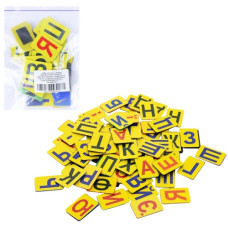 набір магнітних літер (укр. абетка) в кул. 0102 (100)