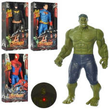 супергерой 29см., звук, світло, на батар. в кор. 17,5х30х6см.  DY-H5829-30-1-2  (18)