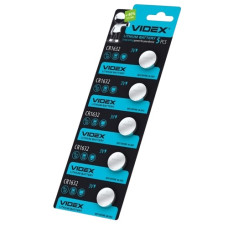 батарейка Videx таблетка CR1632  1х5 на бліст.  (5/100/1200)