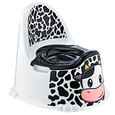 горщик дитячий Elif з декором зоопарк Корова  OZER-L-027  (12)