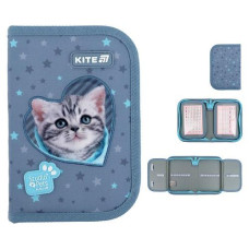 пенал Kite Studio Pets 20,5х14х4см., 1 відділення, 2 відвороти  SP25-622-3  (48)