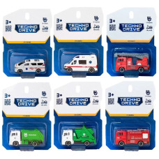 машинка Techno Drive міські служби на бліст.  250421CG