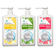 засіб для миття посуду NATA-Clean 1л. з дозатором