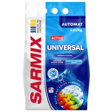 пральний порошок Sarmix Active Universal 4,0кг.