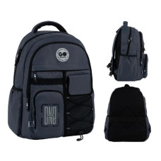 рюкзак GoPack Education Teens 46х32х19см. темно-сірий  GO26-184L-4  (10)