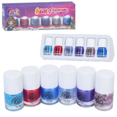 косметика лак для нігтів 6шт. в кор. 23х8,5х4см.  327  (60)