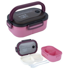 контейнер для їжі Kite 1200мл. з розділювачем бордовий  К23-184-3  (1/60)