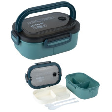 контейнер для їжі Kite 1200мл. з розділювачем зелений  К23-184-2  (1/60)