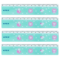 лінійка Kite пластикова 15см. Rainbow Catcorn  К24-090-2  (100/2000)