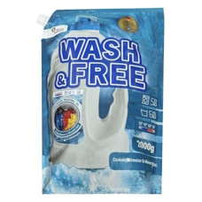 гель для прання Wash&Free універсальний 2кг. Морська свіжість з нотками мінеральної солі (DOYPACK)