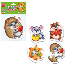 бебі-пазли "Пухнастики" Vladi Toys  VT1106-89