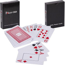 карти гральні пластикові "Poker Club" 54шт.  Х-8002/81357  (12/144)