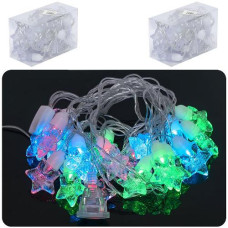 електрогірлянда LED "Лампочка-зірка" 5м., 20 ламп  D-39/116445  (50)