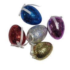 яйце декоративне лазерний блиск