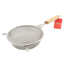 сито A-Plus нержав. з дерев`яною ручкою 15см.  1255  (100)