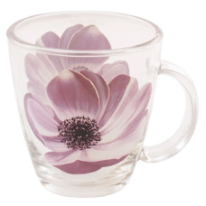 кухоль скляний 340мл. Фіалка  ОСТ 23 А2410Т  (24)