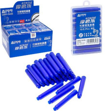 капсули до пір`яної ручки "пиши-витирай" сині, ціна за 1шт.  GBR-5406  (10/800/9600)