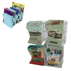 підставка-тримач для книг J.Otten  666-769-S металева 15,2х15,2см. "Cars"  (30)