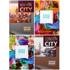 блокнот Polly тверда обкл. А5/160арк. клітинка  (8)