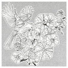 картина за номер. Strateg антистрес 30х30см. "Пташина гармонія"  JCEE37102