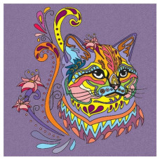 картина за номер. Strateg антистрес 30х30см. "Кошеня"  JCEE36798