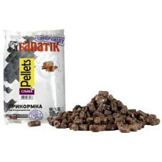 пелетс Fanatik Слива 5мм ., 1кг.  PELLETS-SLYVA-5