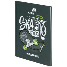 щоденник Kite В5/48арк., тверда обкл. "Skaters gona skate"  К26-262-7  (1/20)