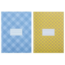 зошит А4 Axent 96арк., м`яка обкл., шотландка, клітинка  4783-1-2-А  (16)