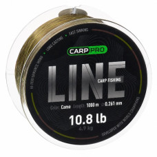 волосінь Carp Pro Carp Fishing Line Camo 1000м. 0,261мм.  CP5310-261