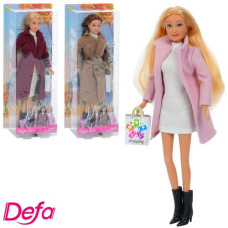 лялька DEFA 30см., сумочка, в слюді 13х32х6см.  8419  (24)