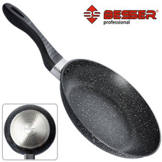 сковорідка Besser лита, покриття "Stone", інд. дно 28см.  10219  (12)