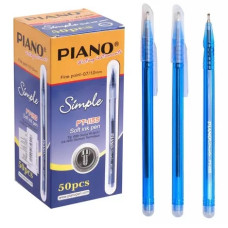 ручка Piano РТ-1155 "Simple" кульк. масл. синя  (50/2000)
