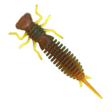 силіконова приманка Larva 1,6", колір 027, набір 10шт.  02716L