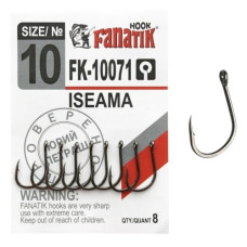 гачки Fanatik Iseama №10, набір 8шт.  FK-10071-10