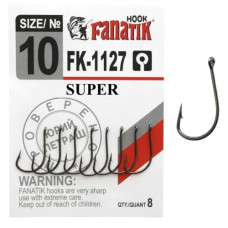 гачки Fanatik Super №10, набір 8шт.  FK-1127-10